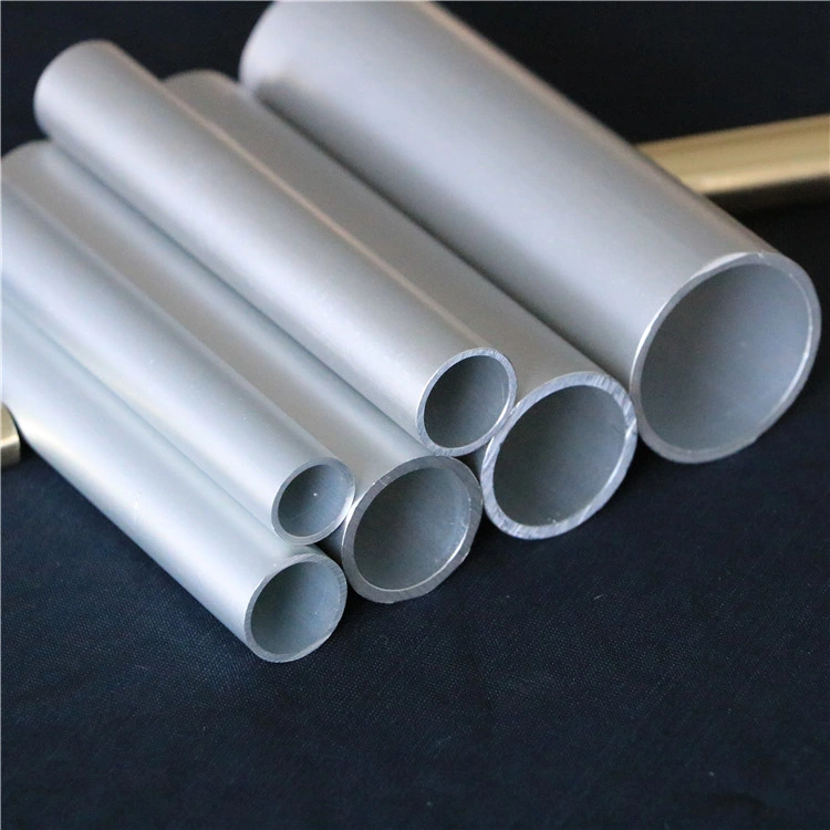 Color Anodized Aluminum Extrusion Round/Square/Oval Extruded Tube/Tubing/Pipe/Piping